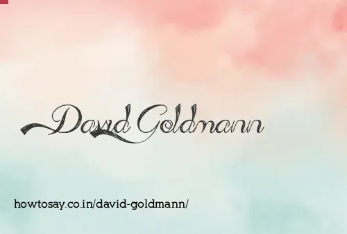 David Goldmann
