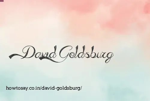 David Goldsburg