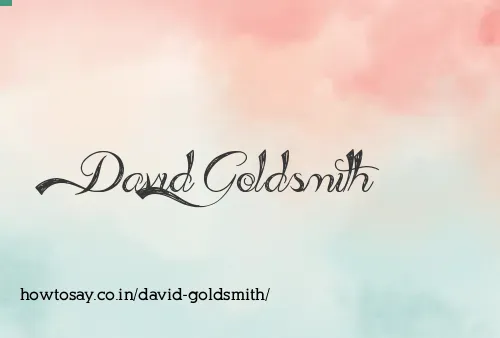 David Goldsmith