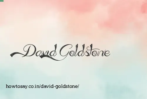 David Goldstone