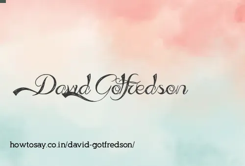 David Gotfredson