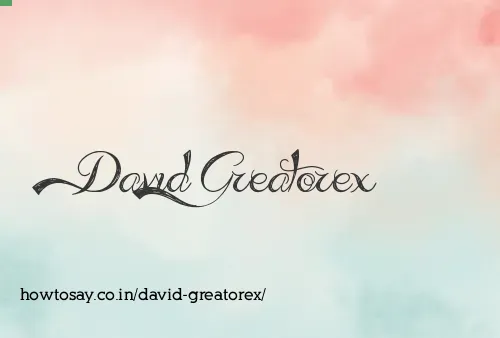 David Greatorex