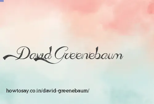 David Greenebaum