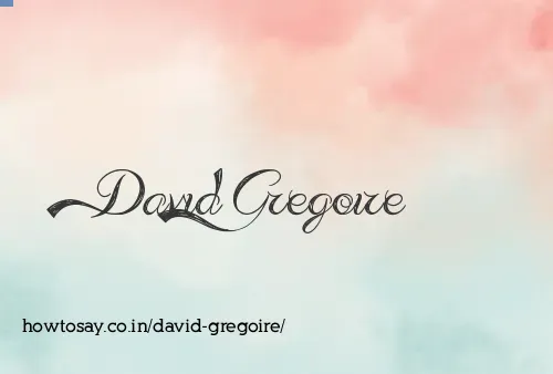 David Gregoire