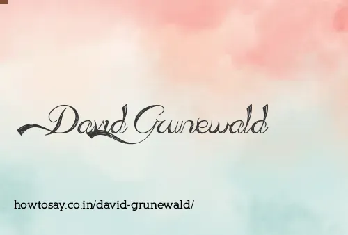 David Grunewald
