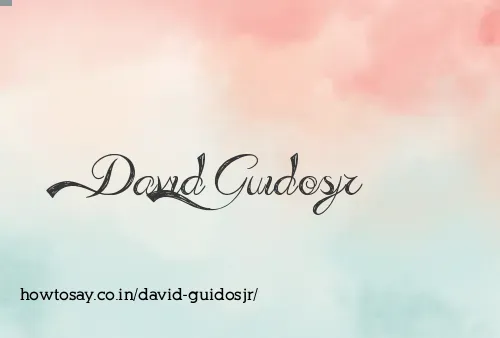 David Guidosjr