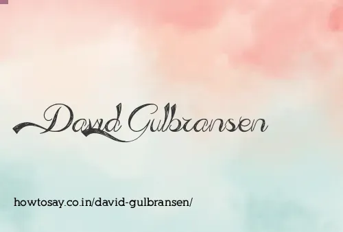 David Gulbransen