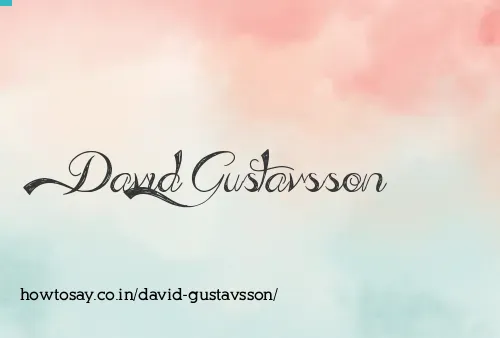 David Gustavsson