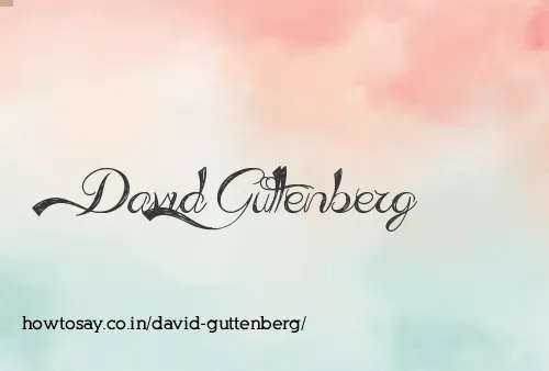 David Guttenberg