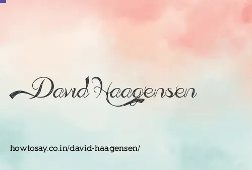 David Haagensen