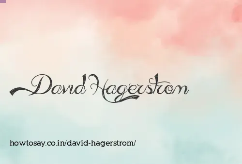 David Hagerstrom
