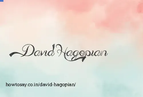 David Hagopian