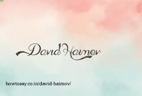 David Haimov