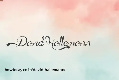 David Hallemann
