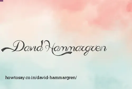 David Hammargren