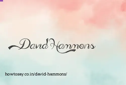 David Hammons