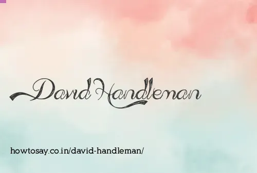 David Handleman