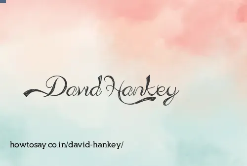 David Hankey