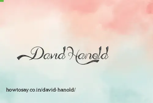 David Hanold