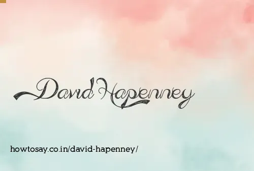 David Hapenney