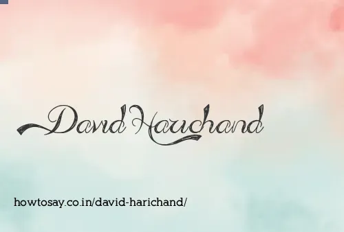 David Harichand