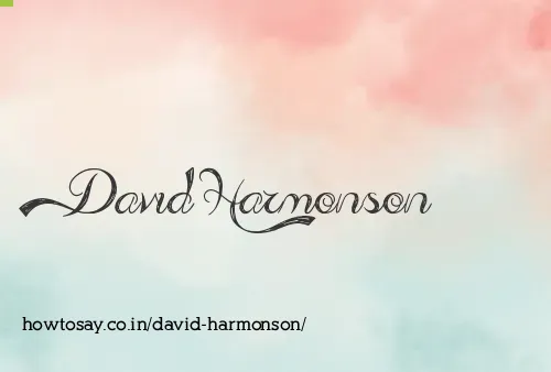 David Harmonson