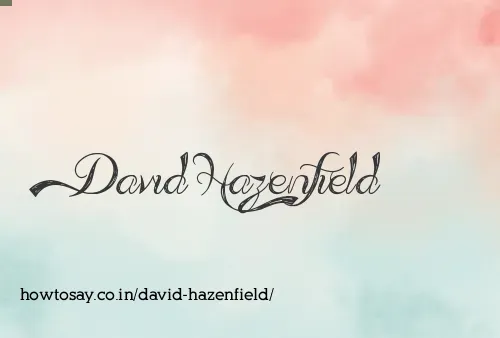 David Hazenfield