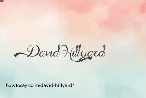 David Hillyard