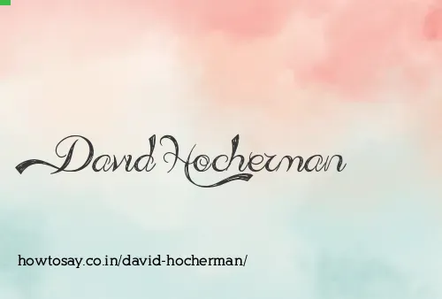 David Hocherman