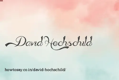 David Hochschild