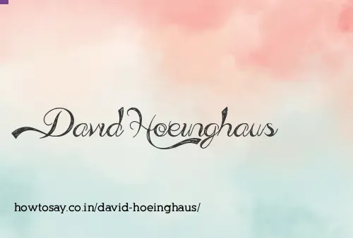 David Hoeinghaus