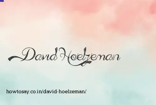 David Hoelzeman
