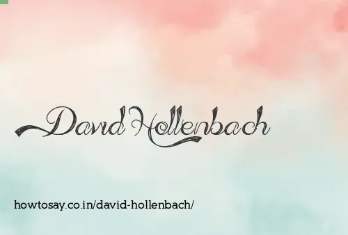 David Hollenbach