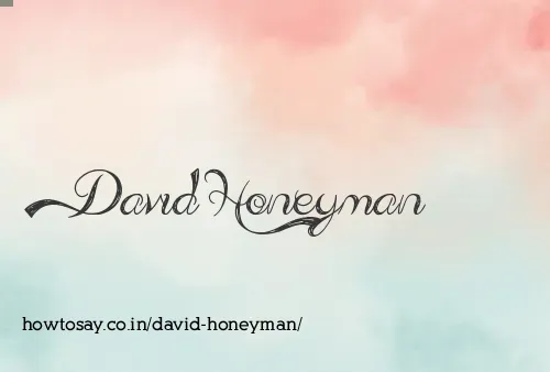 David Honeyman