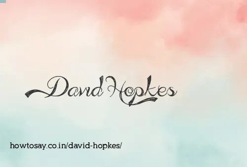 David Hopkes