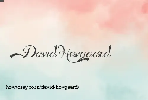 David Hovgaard