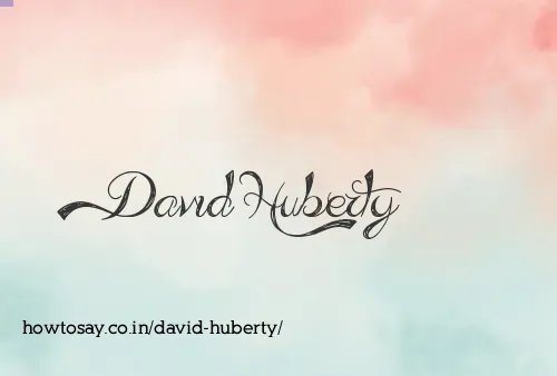 David Huberty