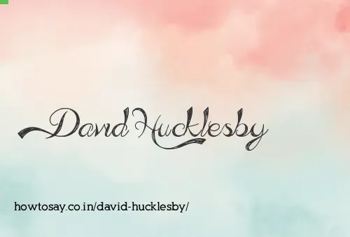 David Hucklesby