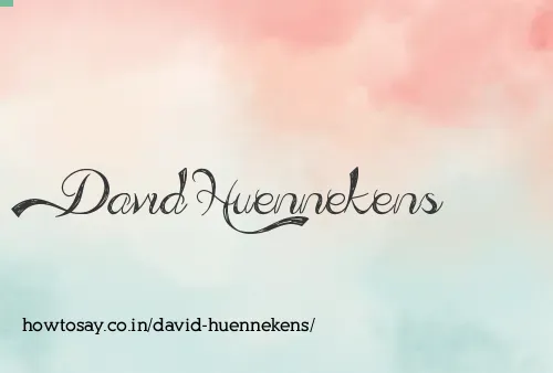 David Huennekens