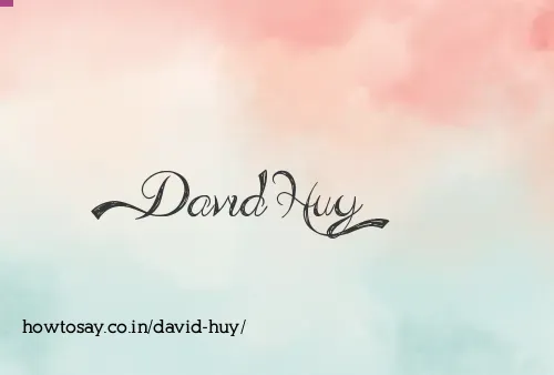 David Huy
