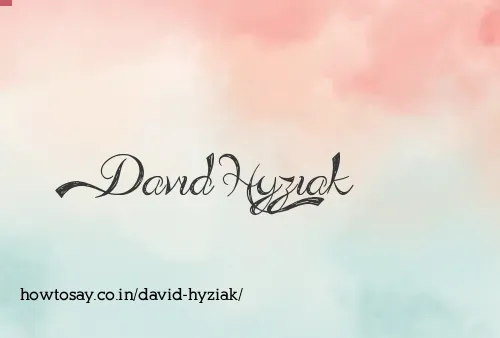 David Hyziak