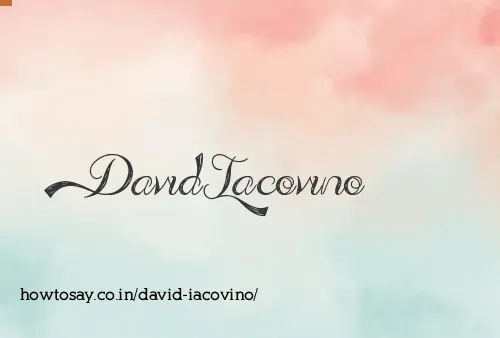 David Iacovino