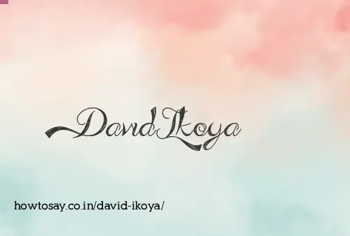 David Ikoya
