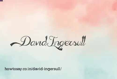 David Ingersull