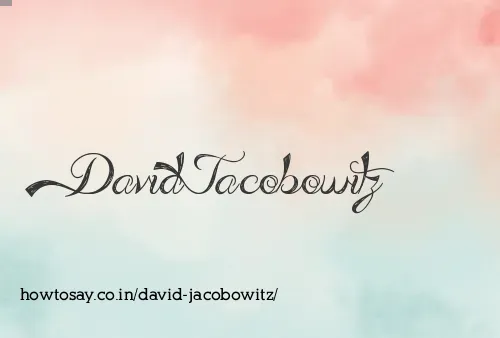 David Jacobowitz