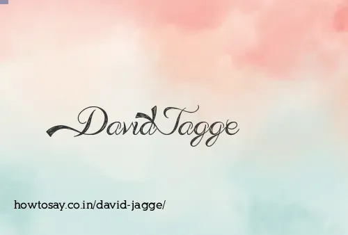 David Jagge