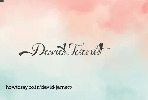 David Jarnett