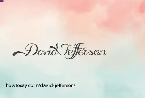 David Jefferson