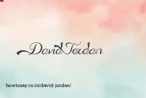 David Jordan