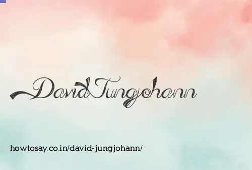 David Jungjohann